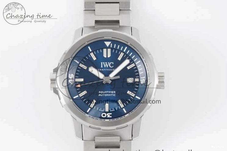 MIROTIME 0131 Versatile Aquatimer SS IW3290 V6SF 1:1 Best Edition Blue Dial on SS Bracelet A 7031